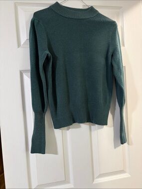 Philosophy Teal Crewneck Sweater